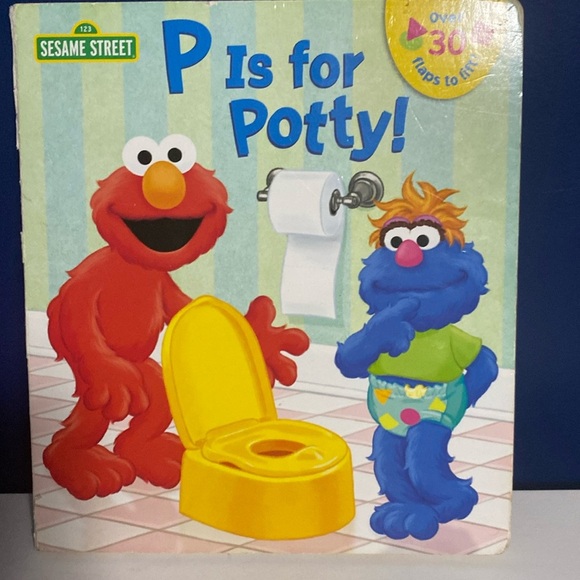 Elmo Sesame Street P is for Potty - Picture 1 of 5